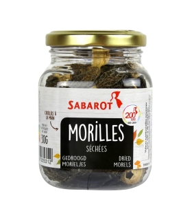 Champignons - Morilles extra séchées 30g - Sabarot