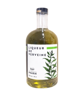 Organic vervain liqueur - "Les jardins de Pagès" 70cl