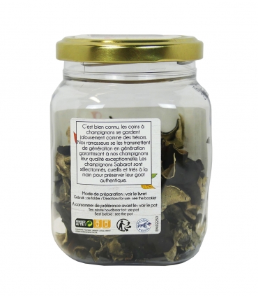 Champignons - Champignons noirs séchés 30g - Sabarot