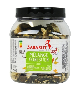 Champignons - Mélange forestier séché 250g - Sabarot