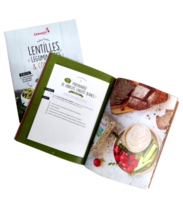 Livre de recettes  "Lentilles, Légumineuses & Compagnie" - Sabarot