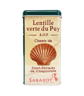 Boîte Collection Lentille verte du Puy A.O.P. 500g "Edition limitée" - Sabarot