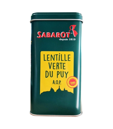 Boîte Collection Lentille verte du Puy A.O.P. 500g "Edition limitée" - Sabarot