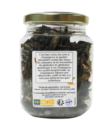 Champignons - Trompettes de la mort séchées 30g - Sabarot