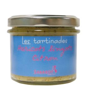 Tartinade - Haricots lingots /Citron 110g - Sabarot