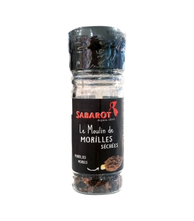 Champignons secs - Morilles - Moulin à champignons morilles Premium séchées 19g - Sabarot
