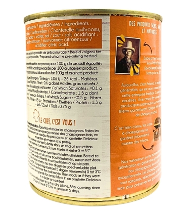 Champignons - Girolles 455g - Sabarot