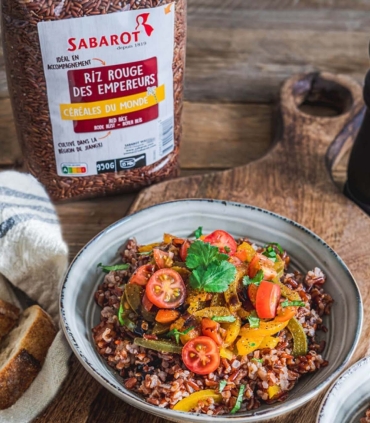 Recette à base de Riz rouge des empereurs - Sabarot