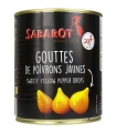 Gouttes de poivrons jaunes 325g Sabarot