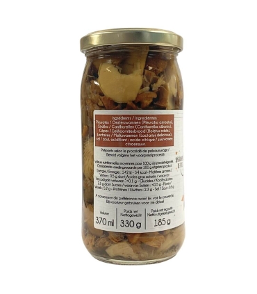 Champignons - Mélange festif 185g - sabarot