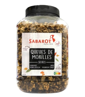 Champignons - Queues de morilles séchées 500g - Sabarot