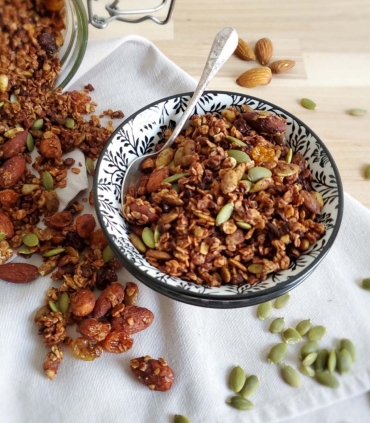 Recette à base de graine de courge bio - Sabarot