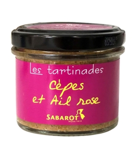 Tartinade cèpes et ail rose 90g