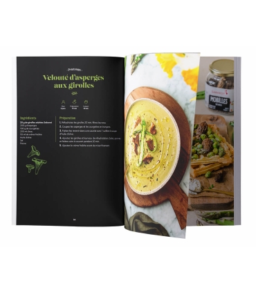 Livre de recettes - Cuisiner les champignons au fil des saisons - Intérieur - Sabarot