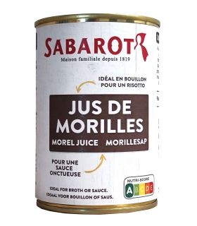 Champignons - Jus de morilles conserve 375g - Sabarot
