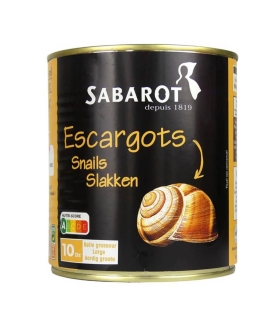 Escargots - Escargots Helix lucorum 10 douzaines 465g - Sabarot