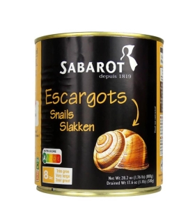 Escargots - Escargots Helix lucorum 8 douzaines 500g - Sabarot
