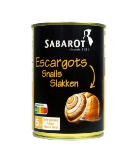 Escargots - Escargots Helix lucorum 5 douzaines 230g - Sabarot