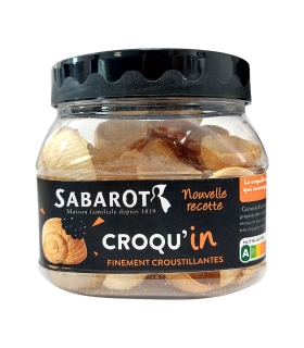 Escargots - Coquilles et croqu'in - Croqu'in Escargots - La coquille à croquer - Pot 40g - Sabarot