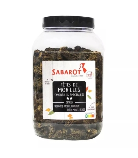 Dried morel heads 400g - Sabarot