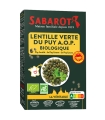 Légumes secs et lentilles - Lentille verte du puy A.O.P BIO France 500g - Sabarot