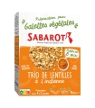 Dried pulses and lentils - Vegetable patties - Indian-style Trio of Lentils - 170g Pack - Sabarot