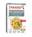 Céréales et graines - Mélange riz et légumes secs étui 400g - Sabarot