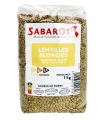 Dried pulses - Fair lentils 1kg - Sabarot