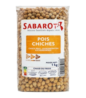 Dried pulses - Chickpeas from France 1kg - Sabarot