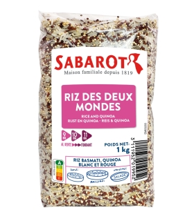 Cereals and seeds - Rice and quinoa mix 1Kg - Sabarot