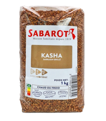 Céréales et graines - Sarrasin grillé Kasha - Sachet 1kg - Sabarot
