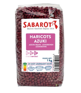 Dried pulses - Azuki beans - 1kg bag - Sabarot