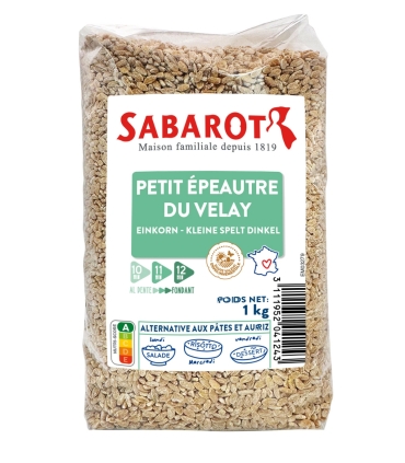 Céréales et graines - Petit épeautre du Velay 10min 1kg - Sabarot