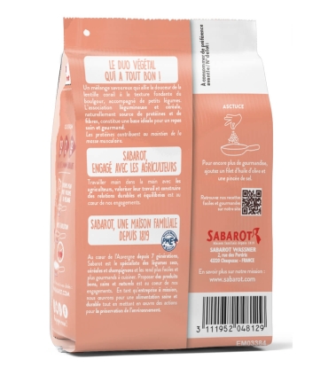 Mélange à poêler "Blé & Lentilles corail aux petits légumes" - Sachet 280g