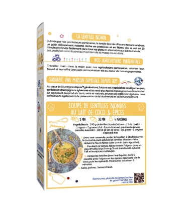 Fair lentils 500g