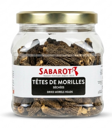 Dried morel heads 100g