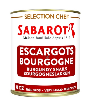 Burgundy snails 8 dozen 500g