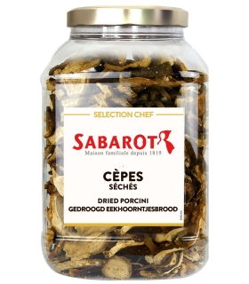 Champignons - Cèpes - Cèpes extra séchés pot 500g - Sabarot
