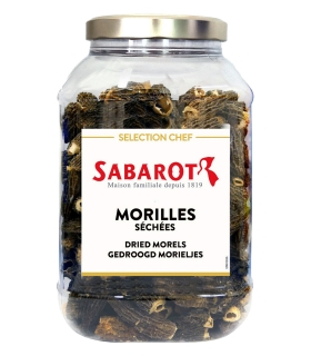 Champignons - Morilles - Morilles extra séchées pot 400g - Sabarot