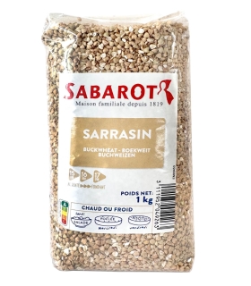 Céréales et graines - Sarrasin non grillé - Sachet 1kg - Sabarot