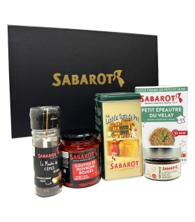 Coffret cadeau "Gourmet" - Épicerie & Cadeaux - Idées Cadeaux - Sabarot