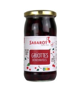 Fruits rouges - Griottes dénoyautées au sirop 175g