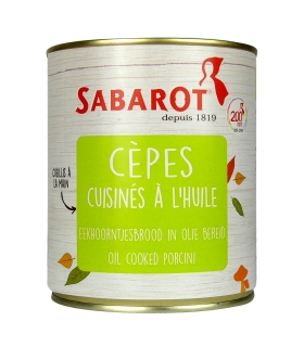 Conserve - Cèpes à l'huile 455g