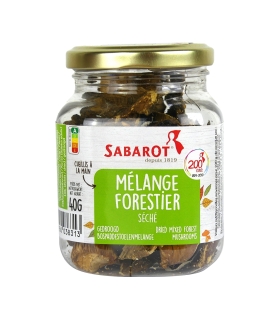 Champignons - Mélange forestier 40g - Sabarot