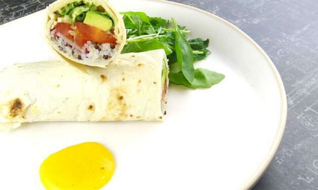 Wraps au riz des 2 mondes