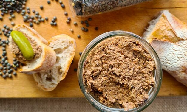 Rillettes végétales à la Lentille verte du Puy et aux noix