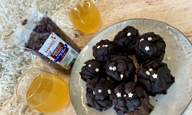 Muffins haricots choco noisettes