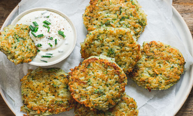 Croquettes de riz bambou au brocoli