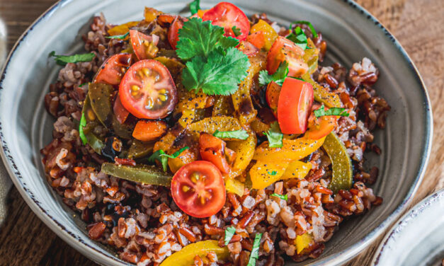 Riz rouge des Empereurs à la tomate