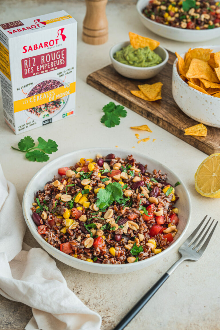 Recette Riz Rouge Riz Rouge des Empereurs à la mexicaine - Sabarot - Des produits bons ...